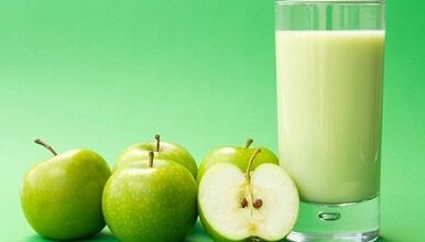 Kefir-Apfel-Diät zur Gewichtsreduktion
